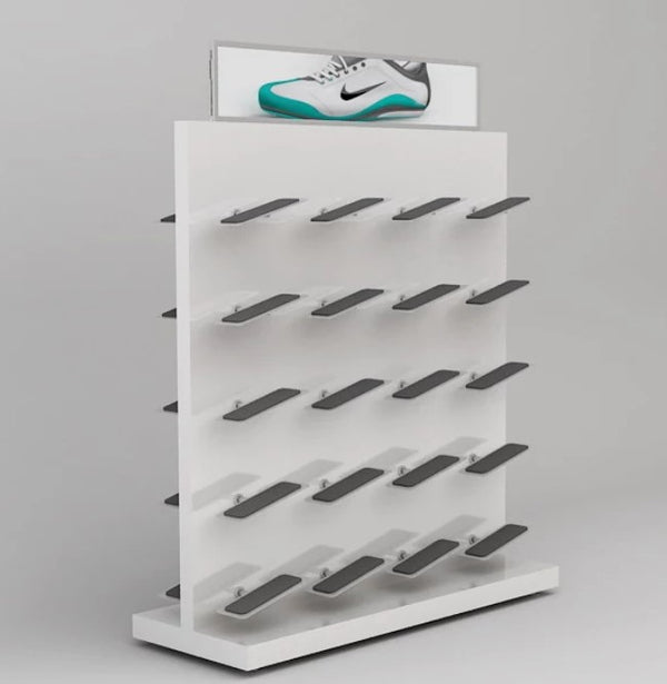 Hot Modern Retail Metal Shoe Display Rack Shelf Super E Displays