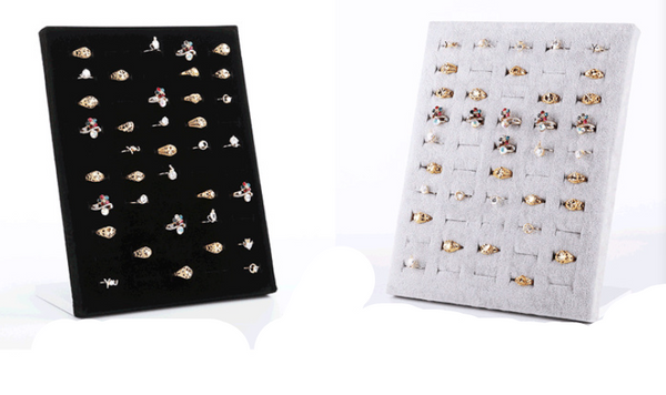 Necklace earrings ring display board props