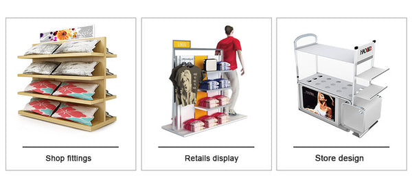Custom Retail Pillow Display Shelf Metal Pillow Display Rack