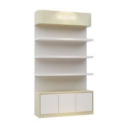 Cosmetic Store Design Wall Shelf Makeup Storage Cabinet