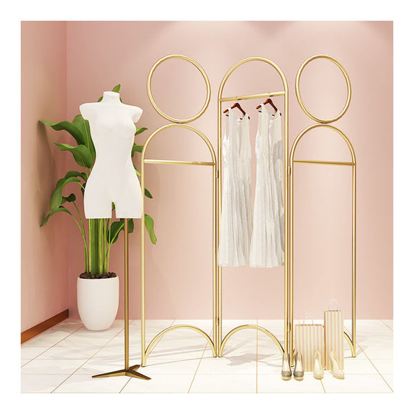 Retail Store Movable Clothing Display Stand